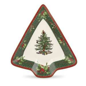   Christmas Tree Annual 2011 Tree Dish 8, Set of 2: Kitchen & Dining