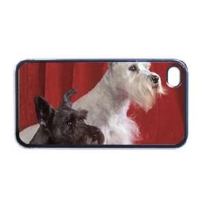  Scottish terriers dogs Apple iPhone 4 or 4s Case / Cover 