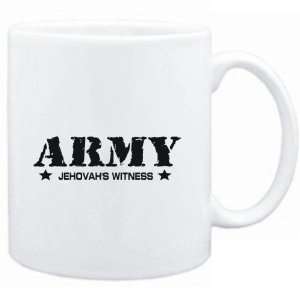  Mug White  ARMY Jehovahs Witness  Religions Sports 