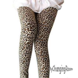 Sz S M L XL AU Sz 6 16 New Brown Leopard Prints Cotton Fashion 
