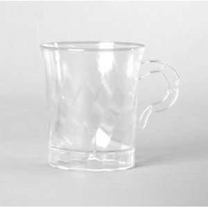 Classicware Clear Plastic Coffee Cups, 8oz 8 per Pack 