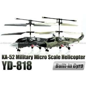   Coaxial Micro RC Helicopter w/ Gyro (Camouflage Green) Toys & Games
