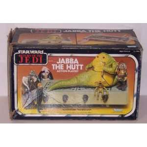 Jabba the Hutt Action Playset Kenner toys 1983 : Toys & Games :  