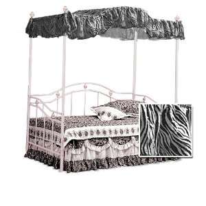   Sweetheart Canopy Set White Metal Twin Day Bed Day Bed: Home & Kitchen