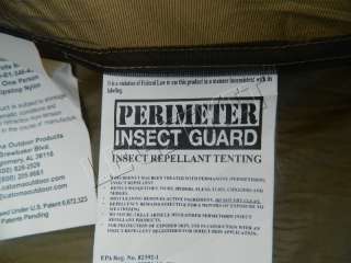   Net Tent Enhanced Bednet Coyote Brown USMC Navy Insect Guard  