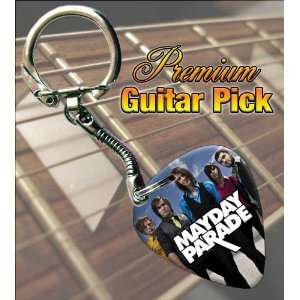  Mayday Parade Premium Guitar Pick Keyring Musical 