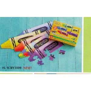   CRY3109 Mix & Match Crayon Puzzles 5 Crayon Puzzles: Toys & Games