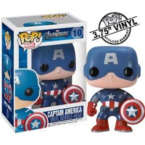    Funko Pop Marvel (Bobble): Avengers   Capt. America: Toys & Games