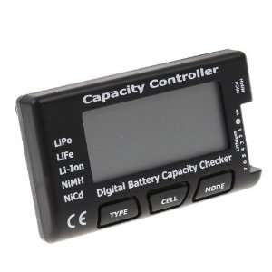   Battery Capacity Checker LiPo LiFe Li ion NiMH Nicd: Toys & Games