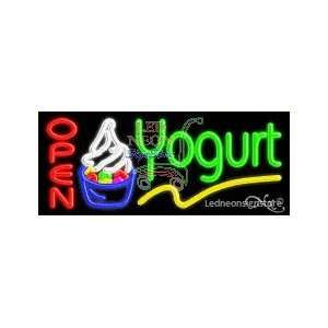  Yogurt Open Neon Sign: Office Products