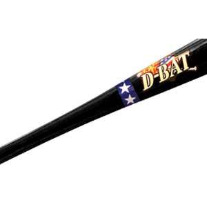  D Bat Pro Stock 161 Half Dip Baseball Bats BLACK 34 