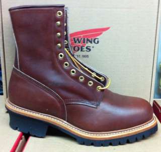 RED WING 4418 SAFETY LOGGER MADE IN USA NEW IN BOX  