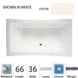 Jacuzzi ALL6636 WCR 4CW Y Oyster Allusion 66 x 36 Allusion Drop In 