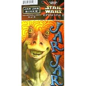  Star Wars Sticker~ Star Wars Episode I~ Jar Jar Binks 