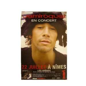  Jamiroquai Poster Tour Head Shot French Concert 