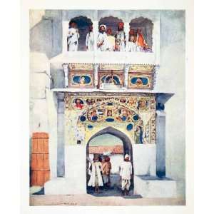   Luddington Menpes Art Mosaic   Original Color Print