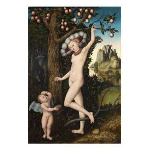  Lucas Cranach the Elder   Cupid complaining to Venus Poster (18 