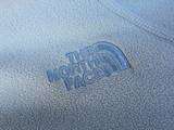 North Face Blue Fleece Hoodie Zip Up Shirt Top Jacket Girls Medium 