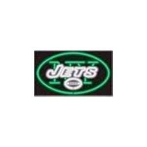  NFL New York Jets Logo Neon Lighted Sign: Sports 