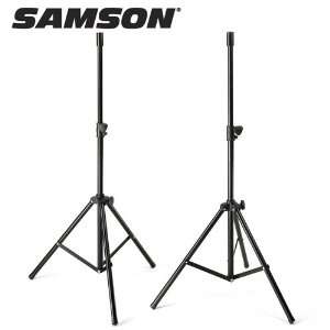  Samson LS2 Pair of Speaker Stands: Musical Instruments