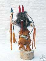 Authentic Navajo Wolf Kachina Doll  