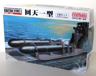 IJN Human Torpedo KAITEN Type 1 172   Fine Molds FS1  