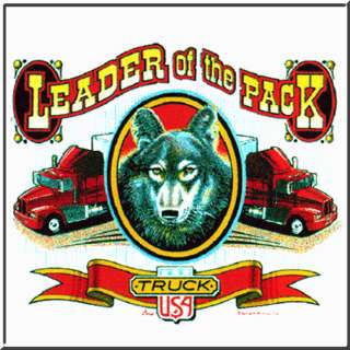 Leader Of Pack Semi Truck Driver Shirt S XL,2X,3X,4X,5X  