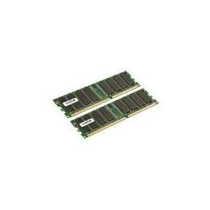   4GB (2 x 2GB) 184 Pin DDR SDRAM Dual Channel Kit Server: Electronics