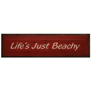  SaltBox Gifts SK519LJB Lifes Just Beachy Sign: Patio, Lawn 