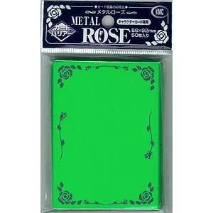  Green Metal Rose Card Sleeves Toys & Games