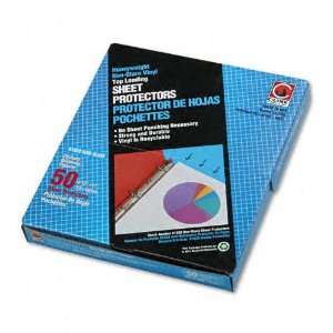  C Line : Top Load Vinyl Sheet Protectors, Heavy Gauge 
