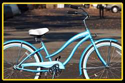 26 Beach Cruiser Bike Bicycle, Rover GX for WOMEN lady  