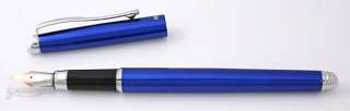 REGAL Edward Series Fountain Pen BLUE LACQUER/CHROME  