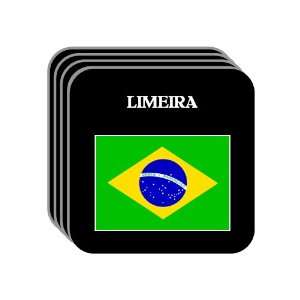  Brazil   LIMEIRA Set of 4 Mini Mousepad Coasters 