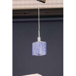 Chandelier 30% lead Crystal Techno Collection # EL20081a Size W 6  x 