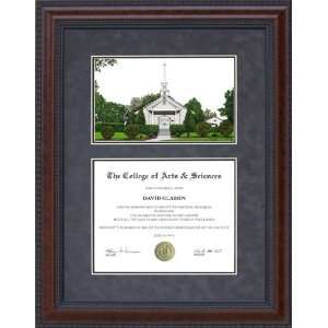   with Licensed Liberty University Campus Lithograph