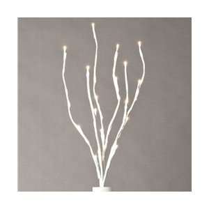   Wrapped Lighted Branch with 20 Warm White LED lights: Home Improvement