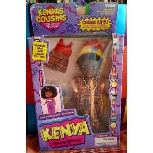  Kenyas Cousins Little African Princesses Gold, Blue, and 