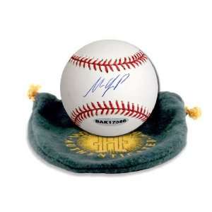  Matt LaPorta Autographed Baseball (UDA): Sports & Outdoors
