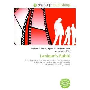  Lanigans Rabbi (9786132701435) Books