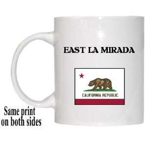  US State Flag   EAST LA MIRADA, California (CA) Mug 