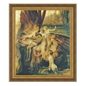  The Lament for Icarus, 1898 Canvas Replica Painting: Large 