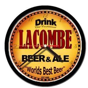  LACOMBE beer and ale cerveza wall clock: Everything Else