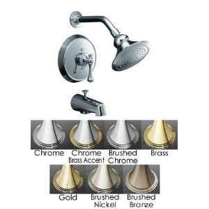  Kohler Gold Revival Tub & Shower Faucet: Home Improvement