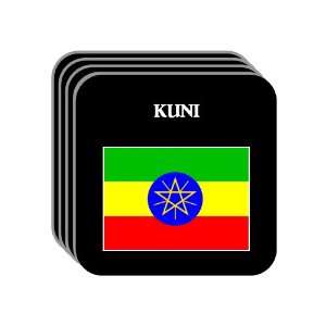  Ethiopia   KUNI Set of 4 Mini Mousepad Coasters 