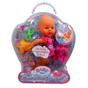  Baby Born Mommy, Look I Can Swim! Series 12 Inch Baby Doll   Baby 