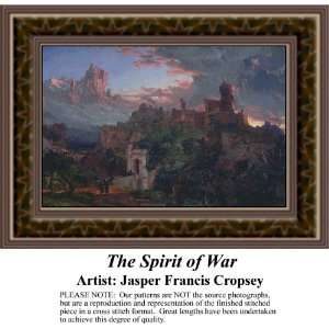  The Spirit of War, Counted Cross Stitch Patterns PDF Download 