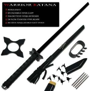  WhetstoneT The Black Hawk Ninja Warrior Katana Sports 