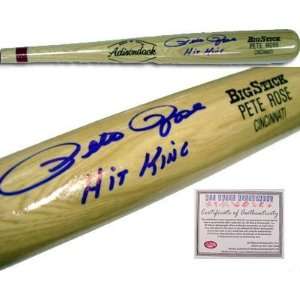 com Pete Rose Cincinnati Reds MLB Hand Signed Name Model Baseball Bat 