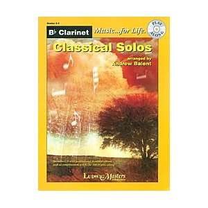  Classical Solos (Bb clarinet) Musical Instruments